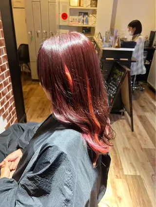 ロング ブリーチ・カットモデ ル募集中🫧高口小春のヘアスタイル