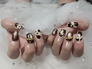ネイル e_nail🍀自宅 サロン八潮eri☆　のネイルデザイン