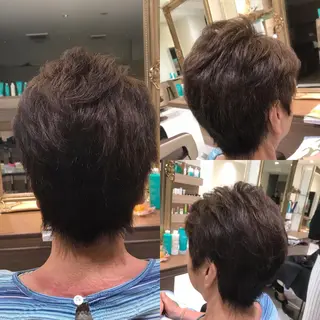 ショート パーマ KOOKI スティードトーキョーのヘアスタイル