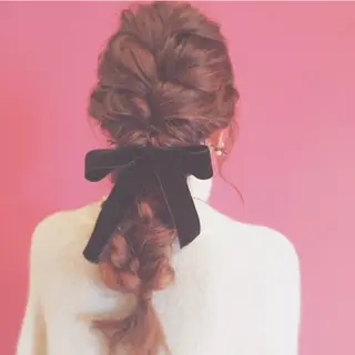 ヘアアレンジ hair salon Ruban‎‪𓍯のヘアスタイル