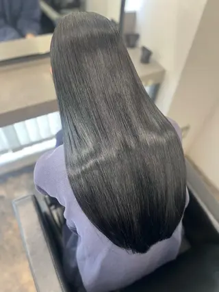 ロング カラー パーマ 透明感カラー特化🫧 🦋栗原🦋のヘアスタイル