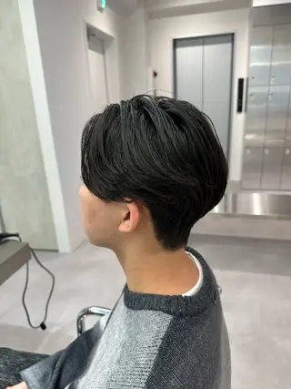 ショート パーマ メンズ ASUKA/メンズ パーマ特化/千歳烏山のヘアスタイル