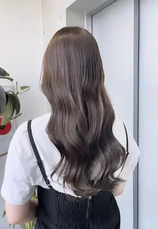 セミロング カラー 🌫️大人韓国ヘア 🌫️naoyaのヘアスタイル
