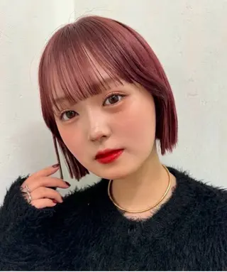 ショート カラー トバ ショウゴのヘアスタイル