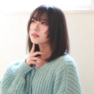 ミディアム 【ショート/ボブ 丸みショート】深萱のヘアスタイル