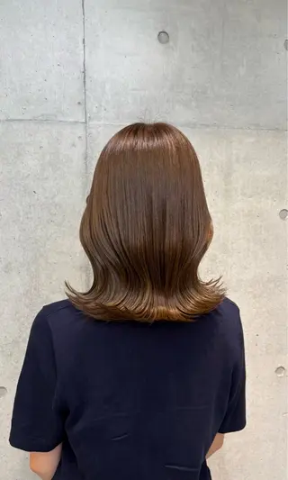 ミディアム カラー パーマ ヘアアレンジ メンズ 赤み消し艶カラー/美 髪☘️Reika☘️のヘアスタイル
