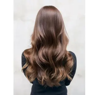 セミロング カラー ITbyALBUM 中野店のヘアスタイル