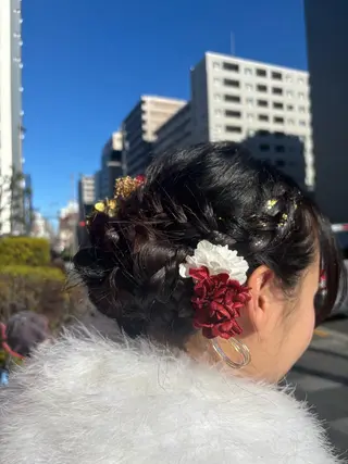 ヘアアレンジ 🐰K+Plus🐰 まゆ🐰のヘアスタイル