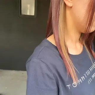 ロング カラー MARKA 🫧 YUKAのヘアスタイル