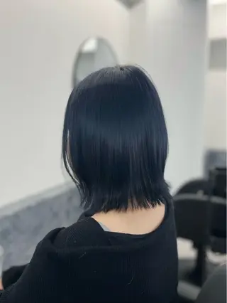ショート カラー eco/透明感/ 髪質改善/堀江のヘアスタイル