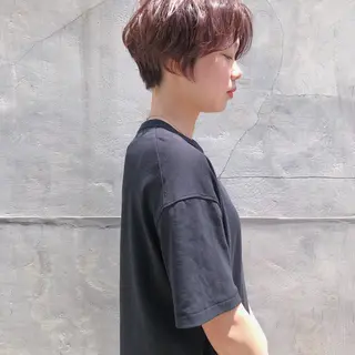 ショート カラー 山中 直輝のヘアスタイル
