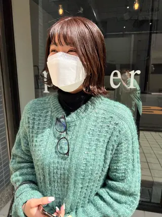 ミディアム カラー mizuki ニュアンスパーマのその他イメージ