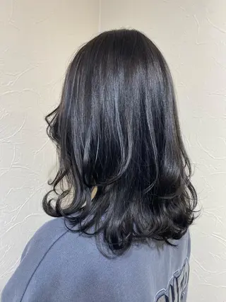 ミディアム カラー メンズ FUKUSHIMAのヘアスタイル