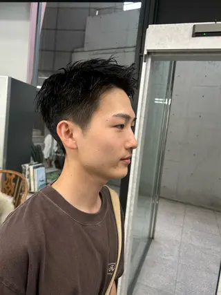 メンズ Pia ツボイ ケイタのヘアスタイル