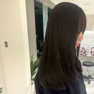 ロング カラー 田名部 愛乙のヘアスタイル