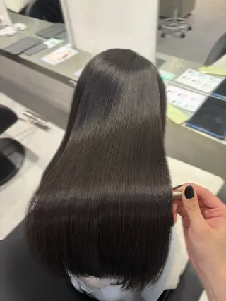 ロング 🫧縮毛矯正支持率 No.1 ほのか🫧のヘアスタイル
