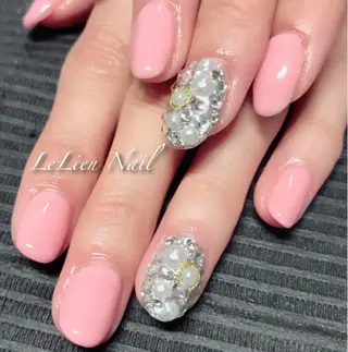 ネイル モチの良さ◉ フィルインネイル♡のネイルデザイン