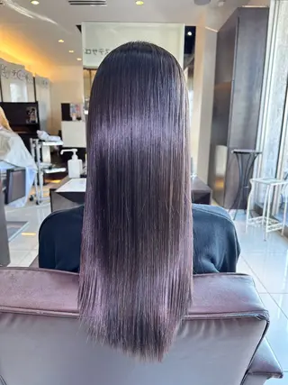 ロング 🤎韓国ヘア ベージュ まゆか🤎のヘアスタイル