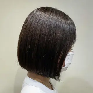 ミディアム 🔥コテ巻き風 ボブパーマ🔥のヘアスタイル