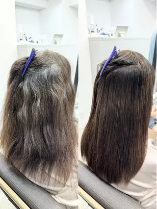 ロング カラー パーマ 生艶髪＆レイヤー🔔 渋谷お薦めNo.1✨のヘアスタイル