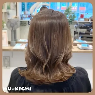 ミディアム 撮影モデル募集中☆ オグリヤスエのヘアスタイル