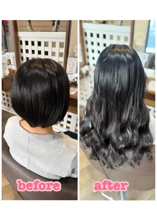 ロング 武原 虹音のヘアスタイル