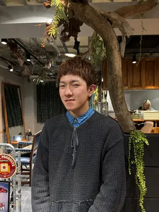 ショート カラー メンズ ravens代表 ヒロムのヘアスタイル