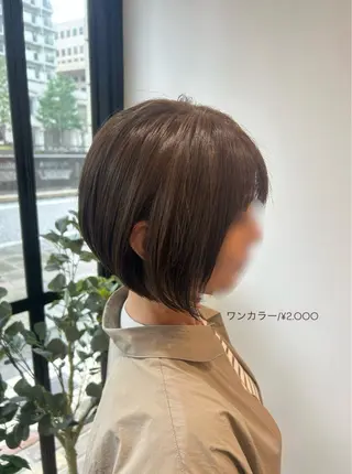 ショート カラー 佐藤光華/JANU /カラーモデルのヘアスタイル