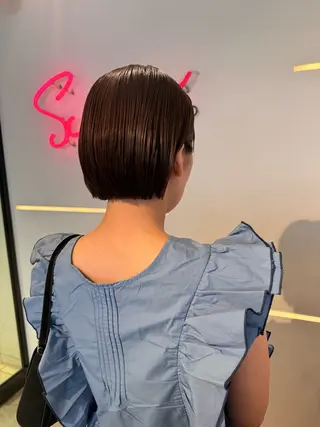 ショート 似合わせ特化❤️ カット/パーマ/梅田のヘアスタイル