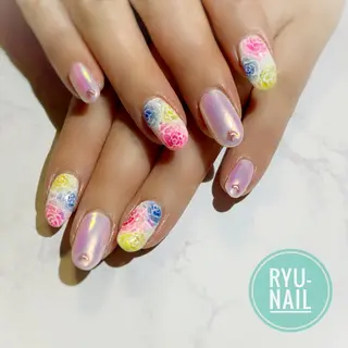 ネイル Ryu-nail 對馬　琴美のネイルデザイン