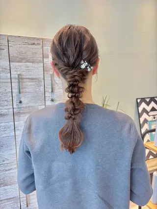 ヘアアレンジ メンズカットパーマ/ ヘアセット🎀Amiのヘアスタイル
