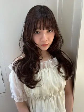 ロング カラー Miyu/モデル募集 /京都烏丸・四条大宮のヘアスタイル