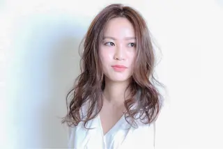 ロング カラー &.TIGRE 永野成知のヘアスタイル