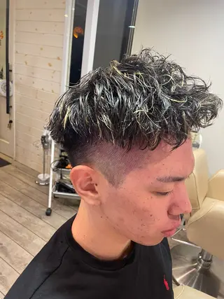 ショート パーマ メンズ 🦋きょういち 🦋のヘアスタイル