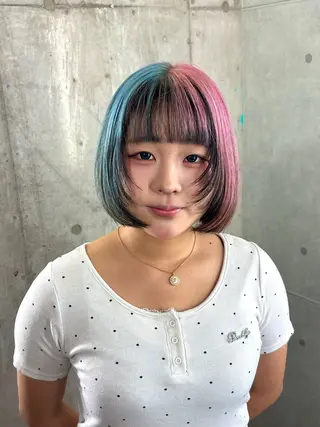 ショート カラー 🎗️かとう しほ🎗️のヘアスタイル