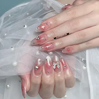ネイル サイナネイル🎀 長さ出し専門店のネイルデザイン