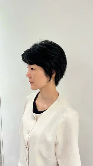 ショート 柚実/ローレイヤー/ 愛されナチュラル♥️のヘアスタイル