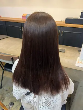 🍒透明感カラー× 艶髪🍒Mihoのヘアスタイル