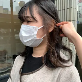 セミロング カラー BAROQUE gotou 🌙のヘアスタイル