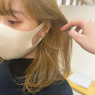 カラー SALTWATER AYARIのヘアスタイル