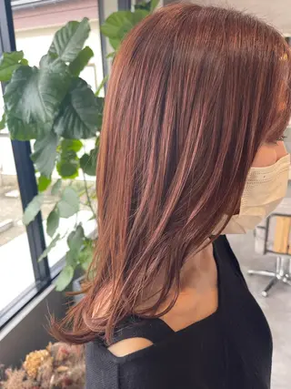 セミロング 一ノ瀬 暁のヘアスタイル