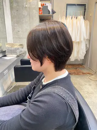 ショート やました もえかのヘアスタイル