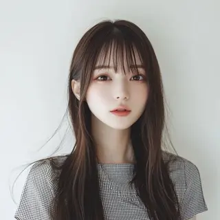ロング 束感まつぱ🫧 なつき🫧のヘアスタイル
