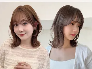 ミディアム 仲村 友孝のヘアスタイル