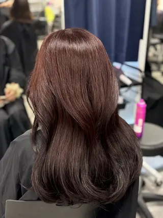 カラー 透明感🫧韓国 🫧hana🫧のヘアスタイル
