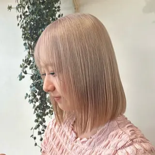 ミディアム カラー モテhair♡.* マツエク/さくら🍨のヘアスタイル