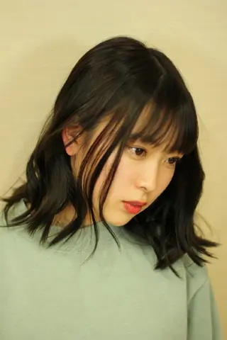 ミディアム 松尾 泰伸のヘアスタイル