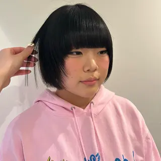 ショート Riko/ カットモデル募集❤︎のヘアスタイル