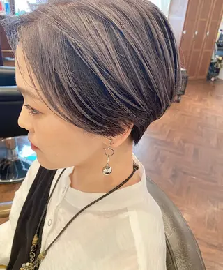 ショート カラー 🌈🌸あおき みちる🌟💗のヘアスタイル