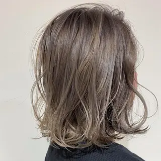 ショート カラー 髪質改善カラー韓国風 レイヤーtudaのヘアスタイル